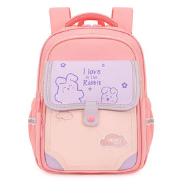 Spacious Primary School Kindergarten Backpack ZG102 Pink
