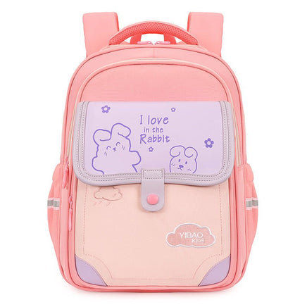 Spacious Primary School Kindergarten Backpack ZG102 Pink