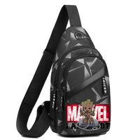 Spiderman Backpack Chest Mens Crossbody Bag Outdoor Sports Casual Bag Backpack - Lusy Store LLC