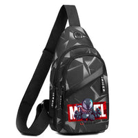 Spiderman Backpack Chest Mens Crossbody Bag Outdoor Sports Casual Bag Backpack - Lusy Store LLC