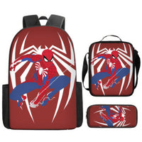 Spiderman Backpack Lunch Bag Pencil Case Breathable Lightweight - Lusy Store LLC