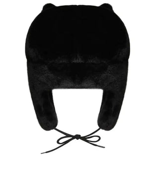 Spiderman & Gwen Stacy x Hello Kitty Fluffy Ushanka Hat - Lusy Store LLC