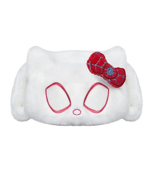 Spiderman & Gwen Stacy x Hello Kitty Fluffy Ushanka Hat - Lusy Store LLC