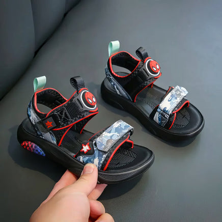 Spiderman sandals - Casual shoes summer beach sandals - Breathable shoes - Lusy Store LLC