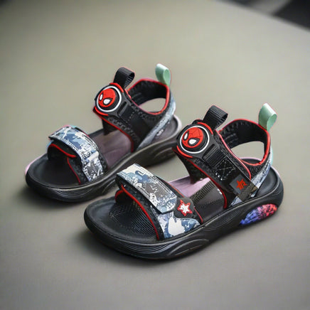 Spiderman sandals - Casual shoes summer beach sandals - Breathable shoes - Lusy Store LLC