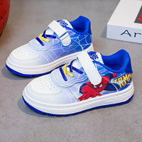 Spiderman shoes - Baby boy shoes - Sneakers Pu leather outdoor shoes - Lusy Store LLC