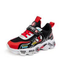 Spiderman shoes - Cartoon sneakers fashion boys' running shoes - Soft soles basketball - Lusy Store LLC