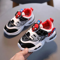 Spiderman shoes - Casual shoes - Boys sneakers kids outdoor shoes White