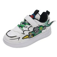 Spiderman shoes - Sports shoes children's leather - Boys' sports white breathable shoes