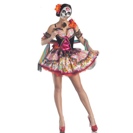 Spooky Vampire Performance Costume for Halloween Spirit and Love Role Play as picture Average Size