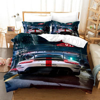 Sports Car Duvet Cover Set Luxury High Quality Bedding Double Queen King Bedclothes Boys Home Textile 15