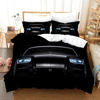 Sports Car Duvet Cover Set Luxury High Quality Bedding Double Queen King Bedclothes Boys Home Textile 12