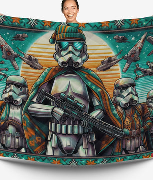 Starwars bedding - Christmas duvet covers linen high quality cotton quilt sets and pillowcase - Lusy Store LLC
