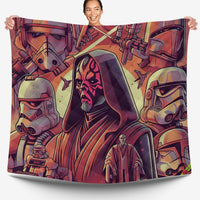 Starwars bedding - Darth Maul graphics duvet covers linen high quality cotton quilt sets and pillowcase - Lusy Store LLC