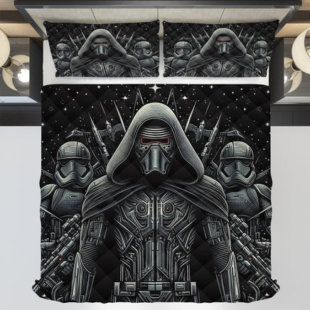 Starwars bedding - Darth Vader Anakin Skywalker duvet covers linen high quality cotton quilt sets and pillowcase - Lusy Store LLC