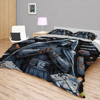 Starwars bedding - Kylo Ren cool black graphics duvet covers linen high quality cotton quilt sets and pillowcase - Lusy Store LLC