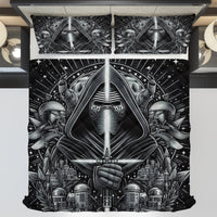 Starwars bedding - Kylo Ren cool graphics duvet covers linen high quality cotton quilt sets and pillowcase - Lusy Store LLC