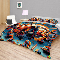 Starwars bedding - Kylo Ren graphics duvet covers linen high quality cotton quilt sets and pillowcase - Lusy Store LLC