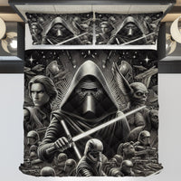 Starwars bedding - Kylo Ren graphics duvet covers linen high quality cotton quilt sets and pillowcase - Lusy Store LLC