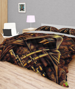Starwars bedding - Kylo Ren luxury graphics duvet covers linen high quality cotton quilt sets and pillowcase - Lusy Store LLC