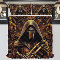 Starwars bedding - Kylo Ren luxury graphics duvet covers linen high quality cotton quilt sets and pillowcase - Lusy Store LLC