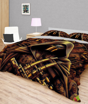 Starwars bedding - Kylo Ren luxury graphics duvet covers linen high quality cotton quilt sets and pillowcase - Lusy Store LLC
