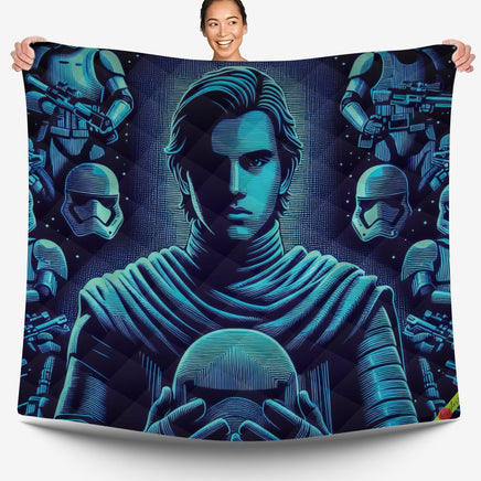 Starwars bedding - Luke graphics duvet covers linen high quality cotton quilt sets and pillowcase - Lusy Store LLC