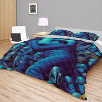 Starwars bedding - Luke graphics duvet covers linen high quality cotton quilt sets and pillowcase - Lusy Store LLC