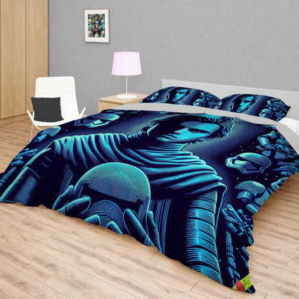 Starwars bedding - Luke graphics duvet covers linen high quality cotton quilt sets and pillowcase - Lusy Store LLC