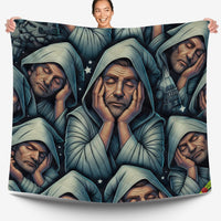 Starwars bedding - Obi-Wan Kenobi funny cartoon duvet covers linen high quality cotton quilt sets and pillowcase - Lusy Store LLC