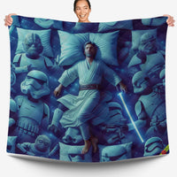Starwars bedding - Obi-Wan Kenobi graphics duvet covers linen high quality cotton quilt sets and pillowcase - Lusy Store LLC