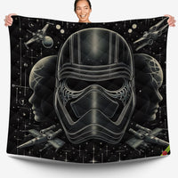Starwars bedding - Stormtrooper black graphics duvet covers linen high quality cotton quilt sets and pillowcase - Lusy Store LLC