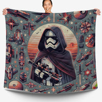 Starwars bedding - Stormtrooper cool graphics duvet covers linen high quality cotton quilt sets and pillowcase - Lusy Store LLC