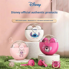 Stitch Angel Wireless Bluetooth Earphones HiFi Surround Sound Smart Touch Control Long Battery Life