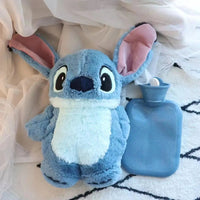 Stitch Anime Hand Warmer Bottle - Hot Water | Women's Bottle | Kawaii Turo Lilo Girls - Lusy Store LLC
