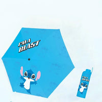 Stitch Automatic Umbrella - Lilo & Stitch Rain or Shine Umbrella with UV Protection 3-Automatic