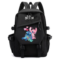 Stitch Backpack Boy Girl School Student Teenager Book Bags Kawaii Travel Backpack - Lusy Store LLC