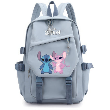 Stitch Backpack Boy Girl School Student Teenager Book Bags Kawaii Travel Backpack - Lusy Store LLC