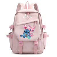 Stitch Backpack Boy Girl School Student Teenager Book Bags Kawaii Travel Backpack - Lusy Store LLC