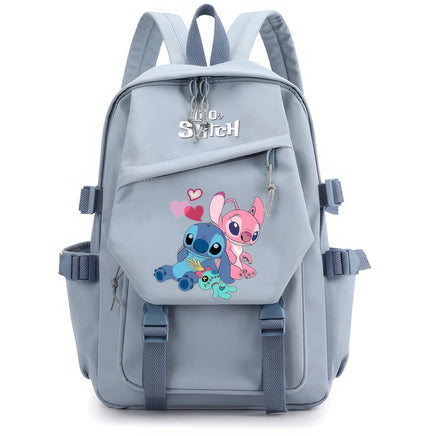 Stitch Backpack Boy Girl School Student Teenager Book Bags Kawaii Travel Backpack - Lusy Store LLC