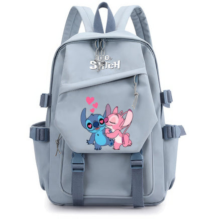 Stitch Backpack Boy Girl School Student Teenager Book Bags Kawaii Travel Backpack - Lusy Store LLC