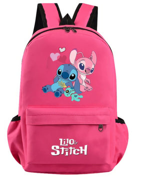 Stitch Backpack Boys Girl Back To School Schoolbag Student Kawaii Backpack - Lusy Store LLC
