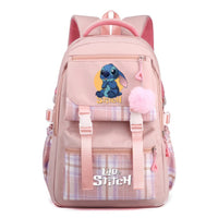 Stitch Backpack Casual School Bags Girl Boy Student Teenager Children Gift - Lusy Store LLC