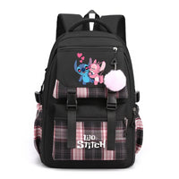 Stitch Backpack Casual School Bags Girl Boy Student Teenager Children Gift - Lusy Store LLC