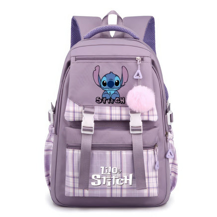Stitch Backpack Casual School Bags Girl Boy Student Teenager Children Gift - Lusy Store LLC