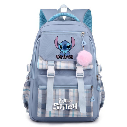Stitch Backpack Casual School Bags Girl Boy Student Teenager Children Gift - Lusy Store LLC