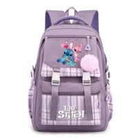 Stitch Backpack Casual School Bags Girl Boy Student Teenager Children Gift - Lusy Store LLC