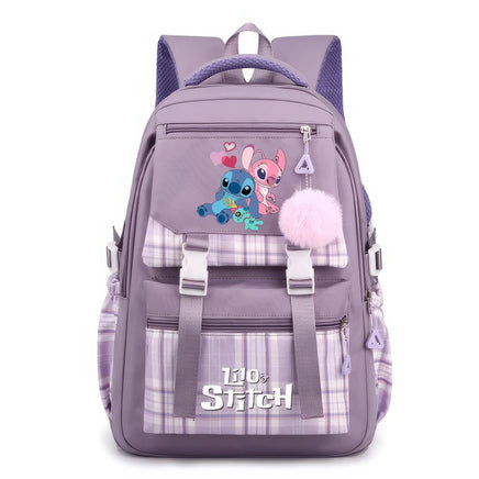 Stitch Backpack Casual School Bags Girl Boy Student Teenager Children Gift - Lusy Store LLC
