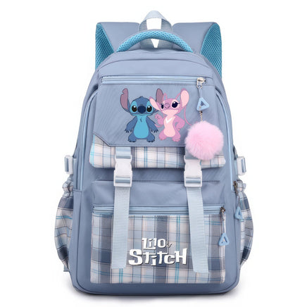 Stitch Backpack Casual School Bags Girl Boy Student Teenager Children Gift - Lusy Store LLC