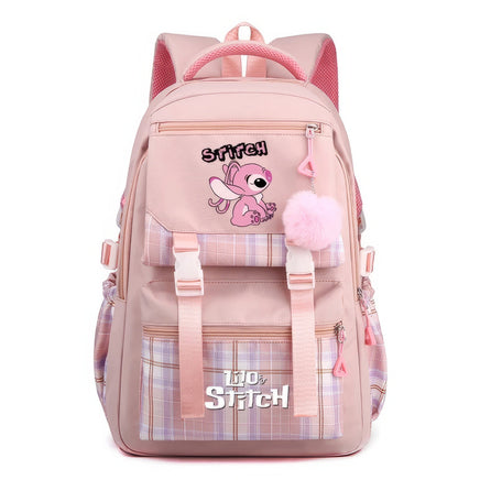 Stitch Backpack Casual School Bags Girl Boy Student Teenager Children Gift - Lusy Store LLC